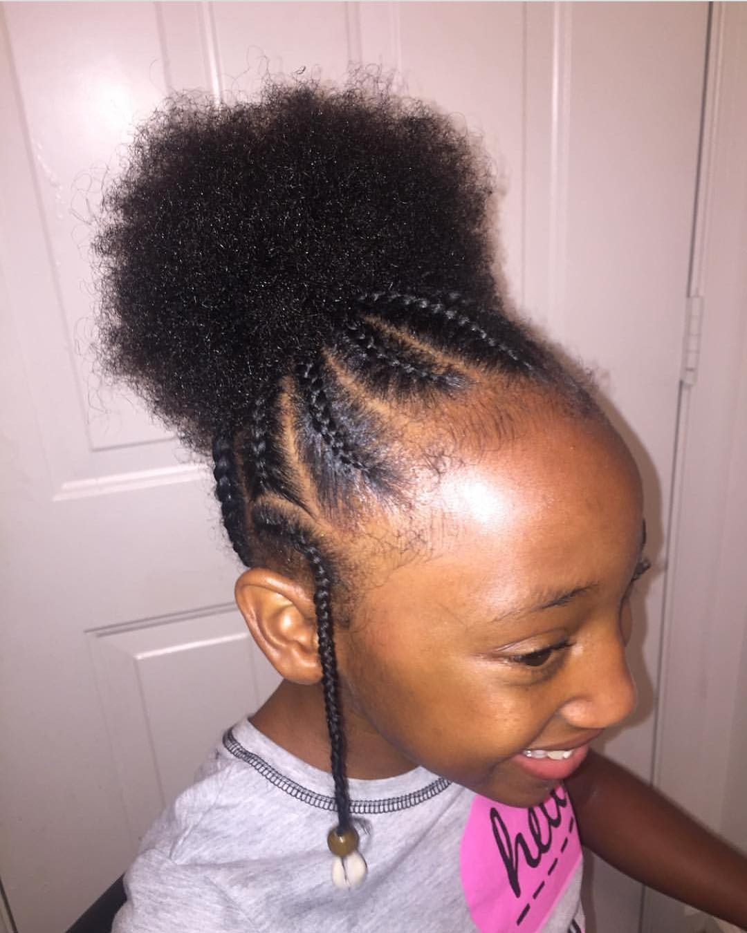 Little Black Girl Updo Hairstyles
 Creative braid updo styles for little black girls 042