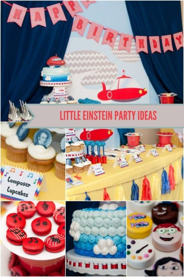 Little Einsteins Birthday Party Ideas
 A Little Einstein Boy Birthday Party