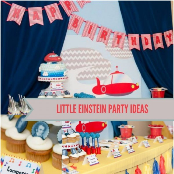 Little Einsteins Birthday Party Ideas
 A Little Einstein Boy Birthday Party