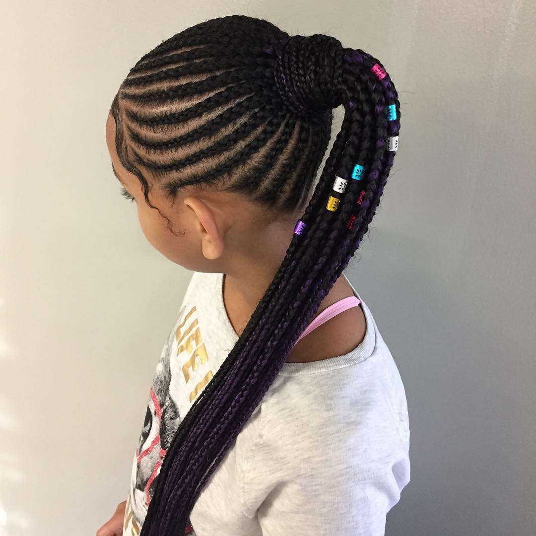 Little Girl Braids Hairstyles
 Awesome Braided Hairstyles For Little Girls Loud In Naija