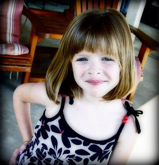 Little Girl Hairstyles With Bangs
 17 Best images about hair on Pinterest