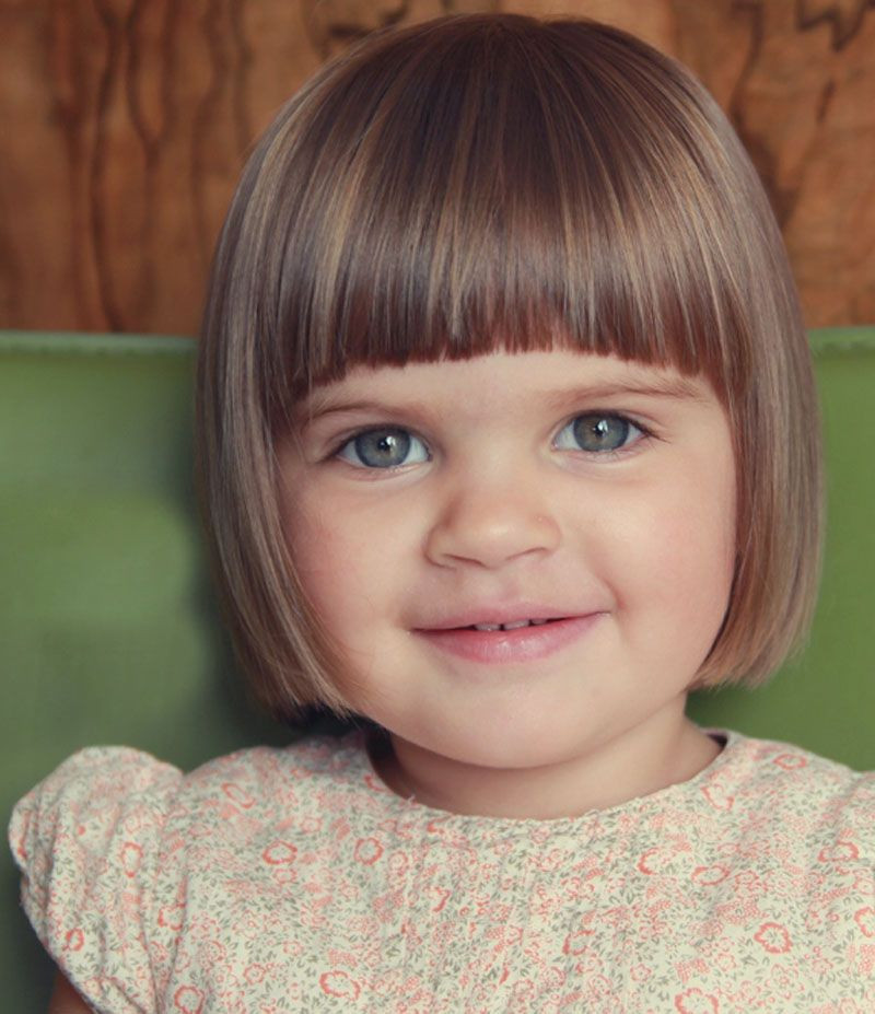 Little Girl Hairstyles With Bangs
 Pin on Hair ideas for C & E
