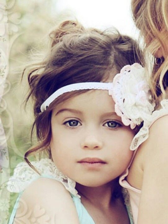 Little Girl Hairstyles With Headbands
 Precious