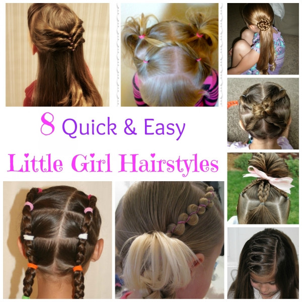 Little Girl Quick Hairstyles
 8 Quick And Easy Little Girl Hairstyles – Bath and Body