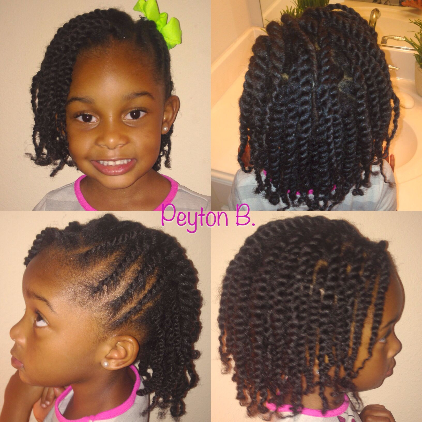 Little Girl Two Strand Twist Hairstyles
 She Used Flat Twists To Create Fabulous Summer Curls