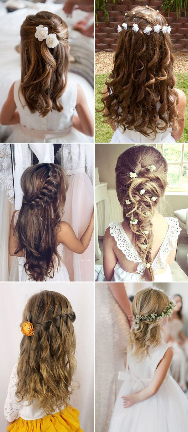 Little Girl Wedding Hairstyles
 2017 New Wedding Hairstyles for Brides and Flower Girls