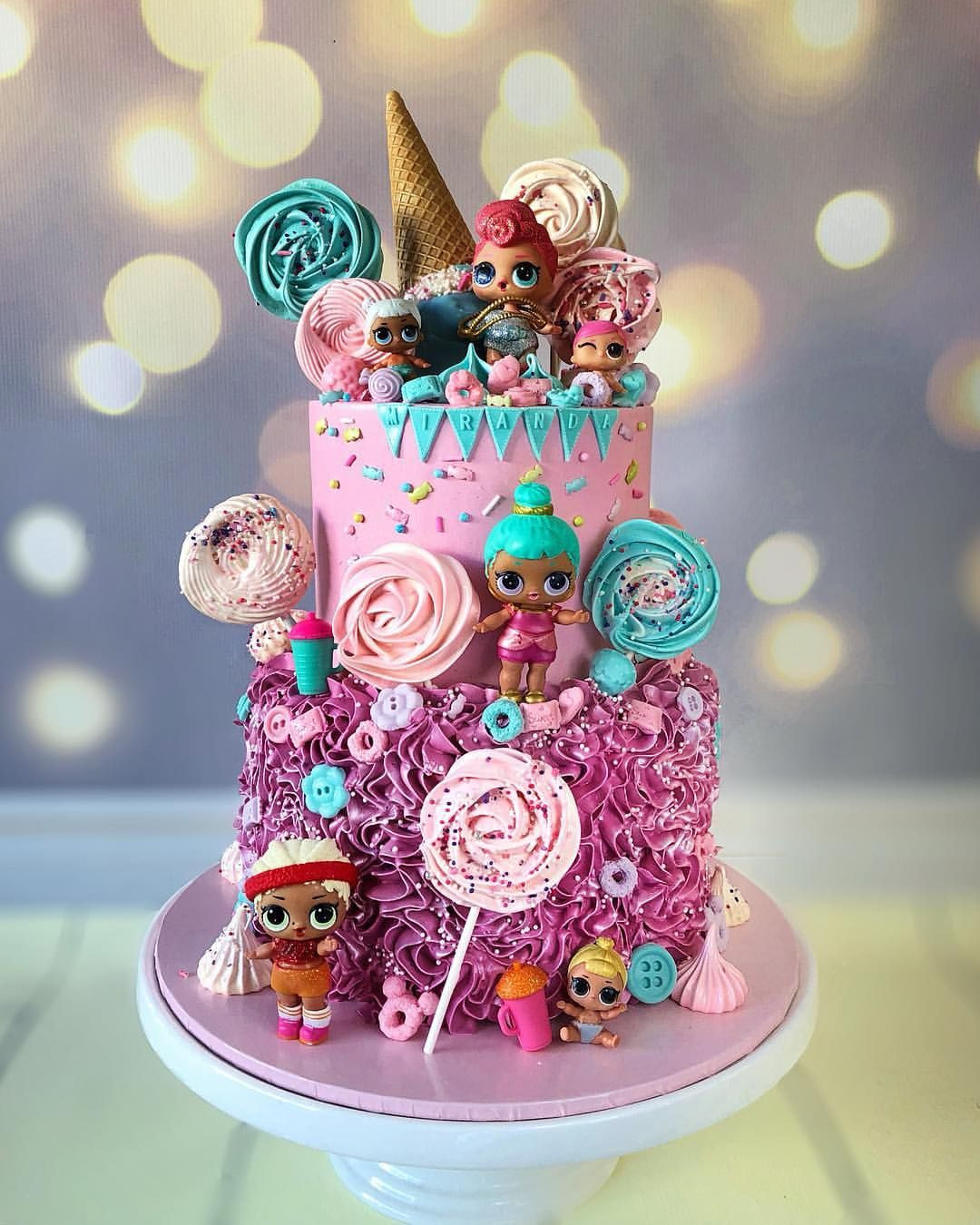 Little Girls Birthday Cakes
 Chocolate cake for the cutest little girl Happy Birthday