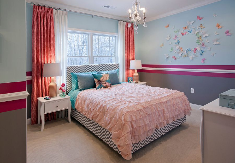 Little Kids Room
 25 Kids’ Bedrooms Showcasing Stylish Chevron Pattern