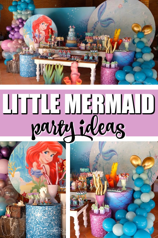 Little Mermaid Birthday Party Decorations
 Elegant Little Mermaid Birthday Party Pretty My Party