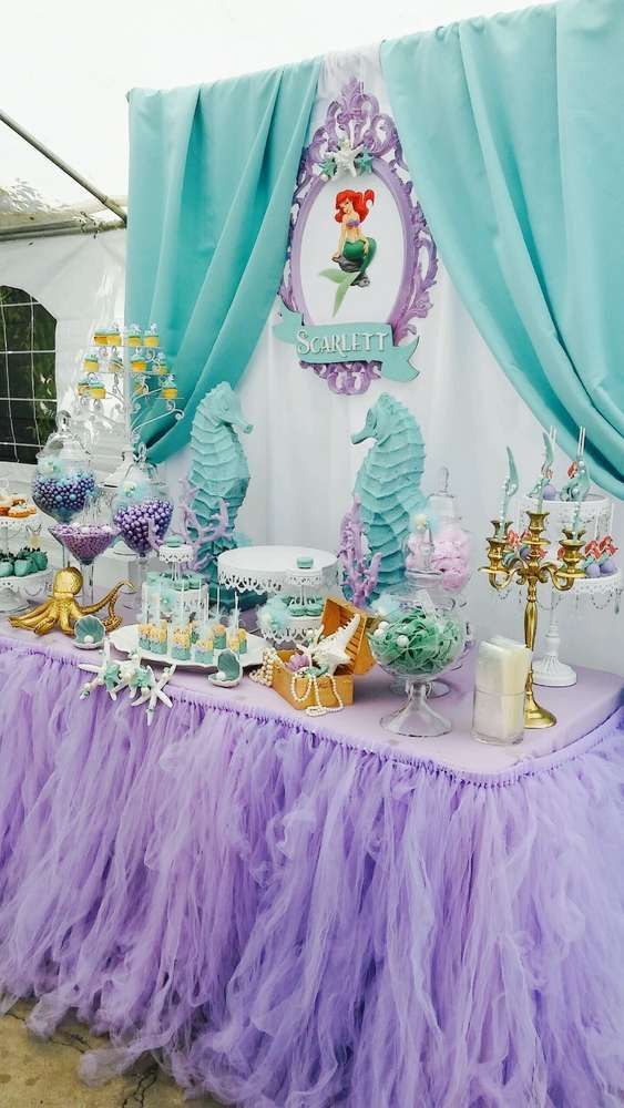 Little Mermaid Birthday Party Decorations
 Mermaids Birthday Party Ideas