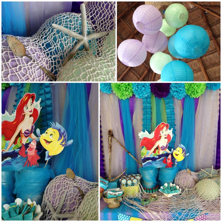 Little Mermaid Pool Party Ideas
 89 best images about Ariel Little Mermaid Pool Party Ideas