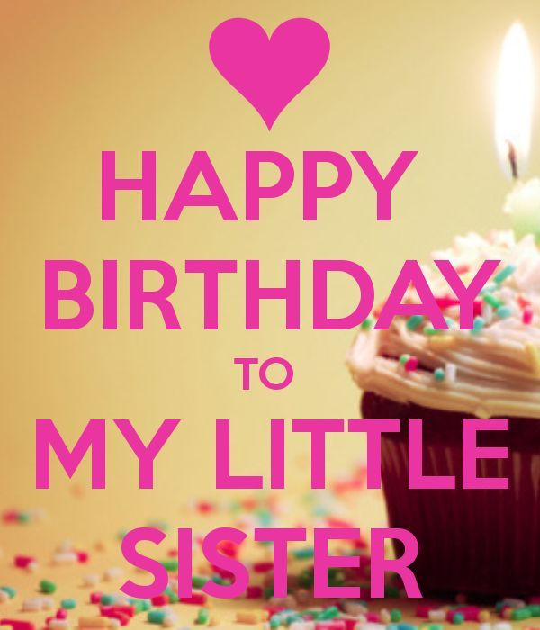 Little Sister Birthday Quotes Funny
 Happy Birthday To My Little Sister s and