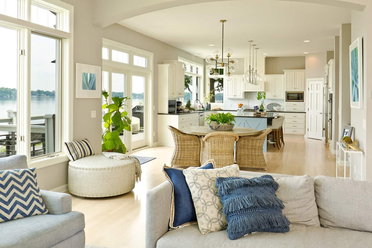 Living And Dining Room Ideas
 47 Open Concept Kitchen Living Room and Dining Room Floor