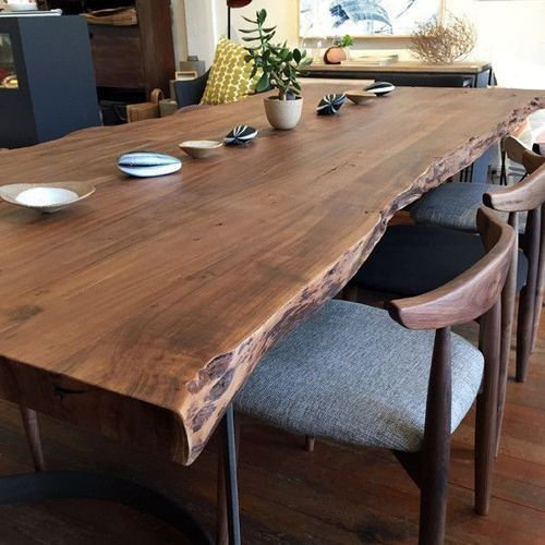 Living Edge Table
 Natural Live Edge Wooden Slab Tables Modern Wooden Table