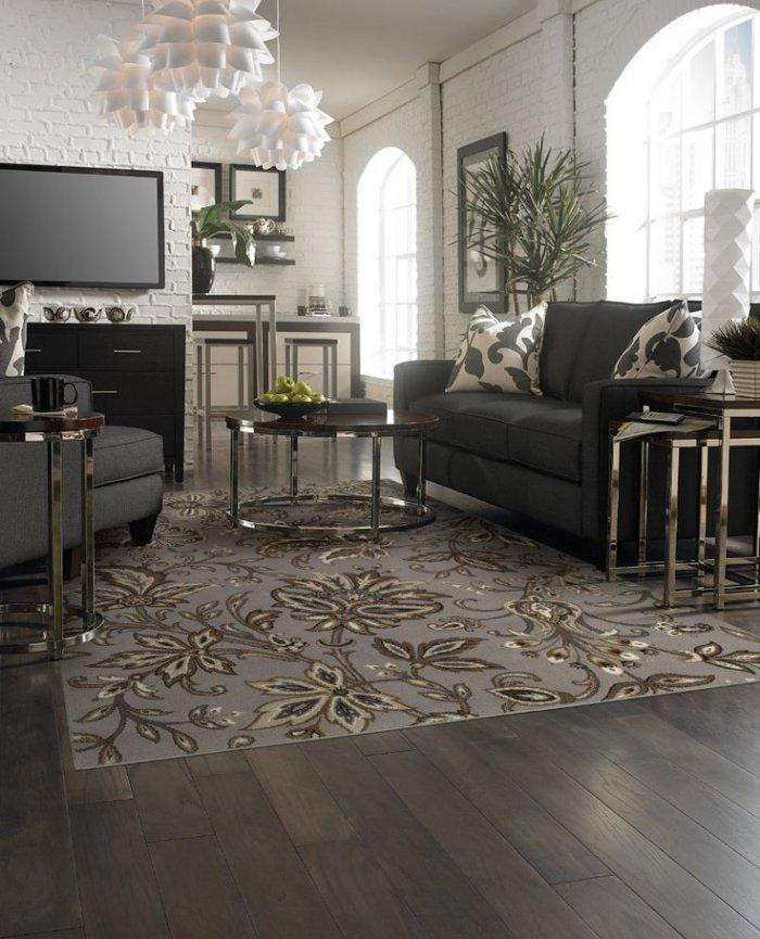 Living Room Area Rug Ideas
 Living Room Area Rugs and Decorating Ideas