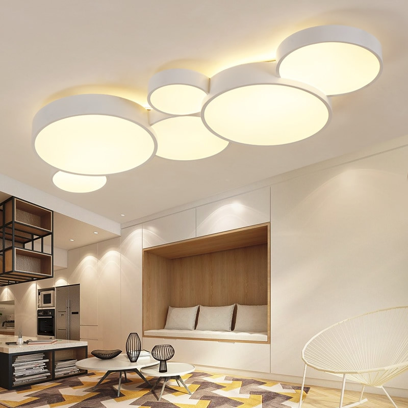 Living Room Ceiling Light Fixtures
 2018 Led Ceiling Lights For Home Dimming Living Room