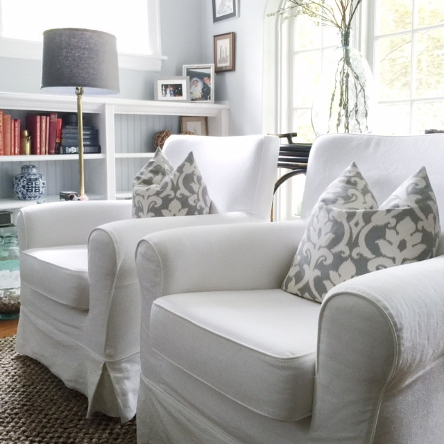Living Room Chair Covers
 Slipcover Furniture in the Living Room Home with Keki