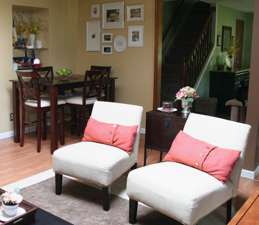 Living Room Chair Slipcovers
 Sohl Design Slipper Chair Slip Covers