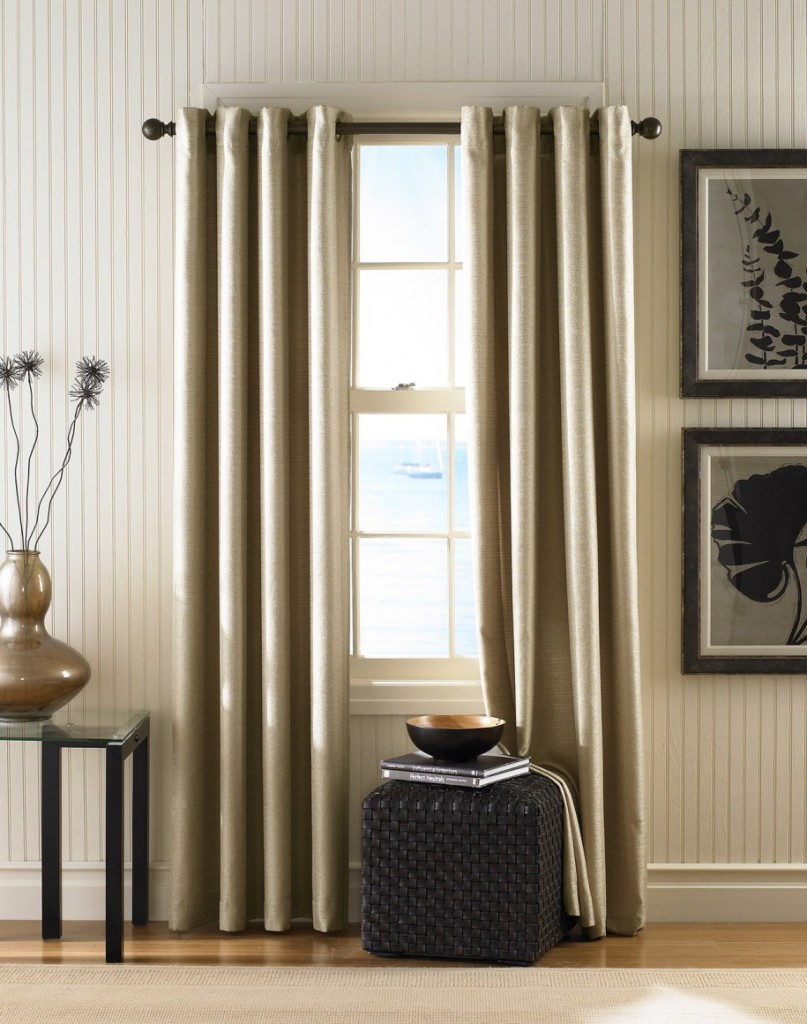 Living Room Curtain Rods
 How To Hang Curtains & Drapes With Picture Ideas