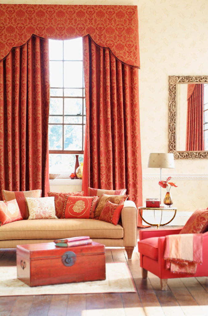 Living Room Curtains With Valances
 53 Living Rooms with Curtains and Drapes Eclectic Variety
