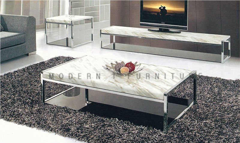 Living Room Furniture Tables
 metal living room furniture stainless frame coffee table