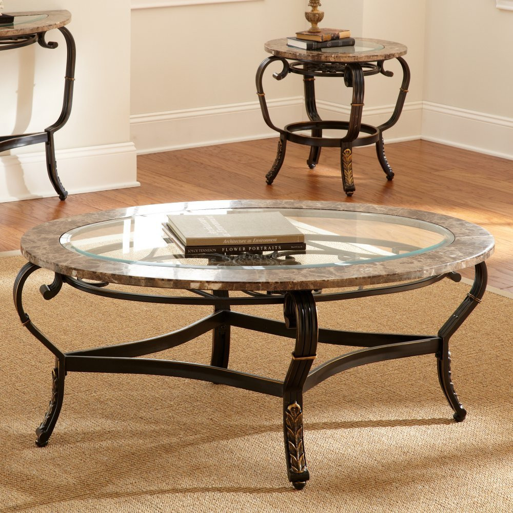 Living Room Glass Table
 Various Ideas of the Round Glass Coffee Table for Your