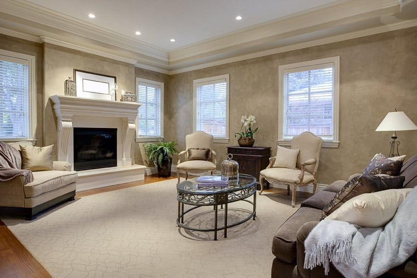 Living Room Recessed Lighting
 79 Living Room Interior Designs & Furniture Casual