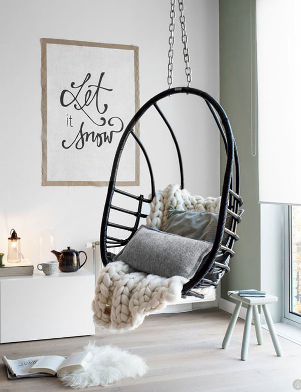Living Room Swing Chairs
 Indoor swing chairs inspirations for your home decor