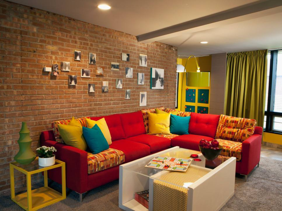 Living Room Wall Design
 25 Brick Wall Designs Decor Ideas For Living Room