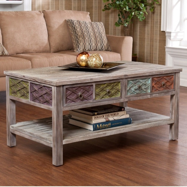 Living Spaces Coffee Table
 10 s Living Room Glass Coffee Tables for Small Spaces