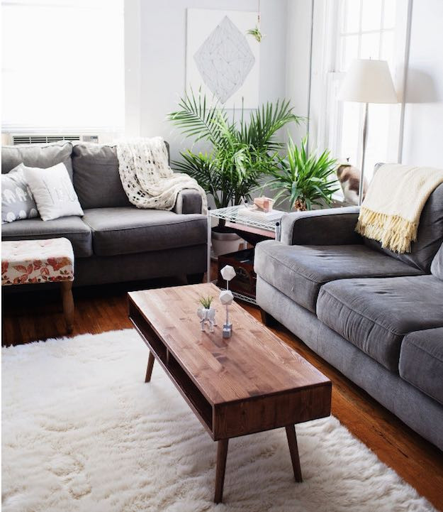 Living Spaces Coffee Table
 15 Narrow Coffee Table Ideas For Small Spaces