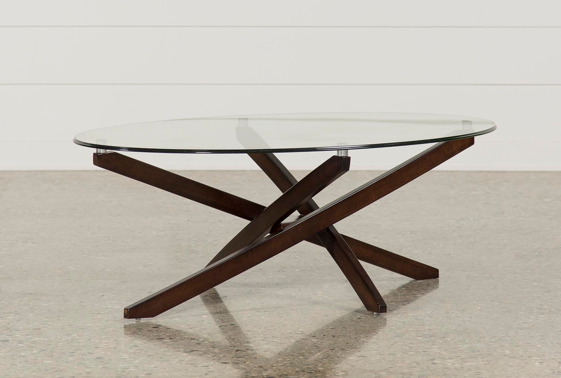 Living Spaces Coffee Table
 Brisbane Oval Coffee Table