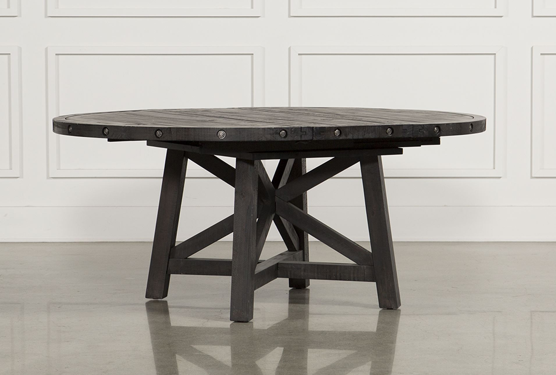 Living Spaces Kitchen Tables
 Jaxon Round Extension Dining Table Living Spaces