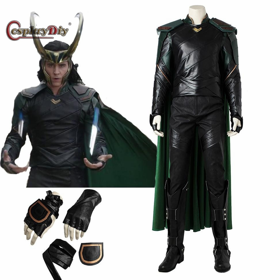 Loki Costume DIY
 Cosplaydiy Superher THOR Ragnarok Loki Cosplay Costume