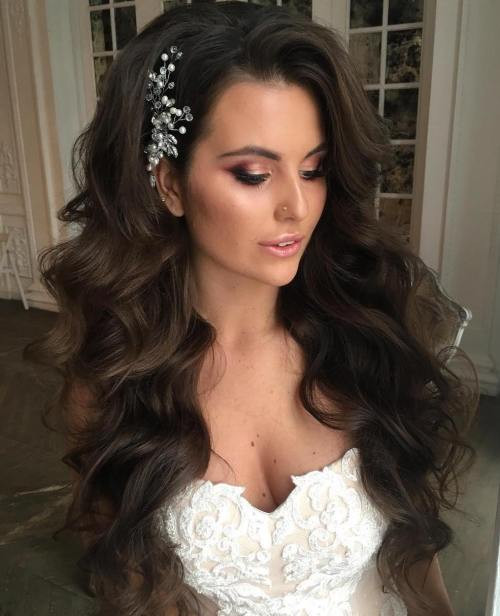 Long Down Wedding Hairstyles
 40 Gorgeous Wedding Hairstyles for Long Hair