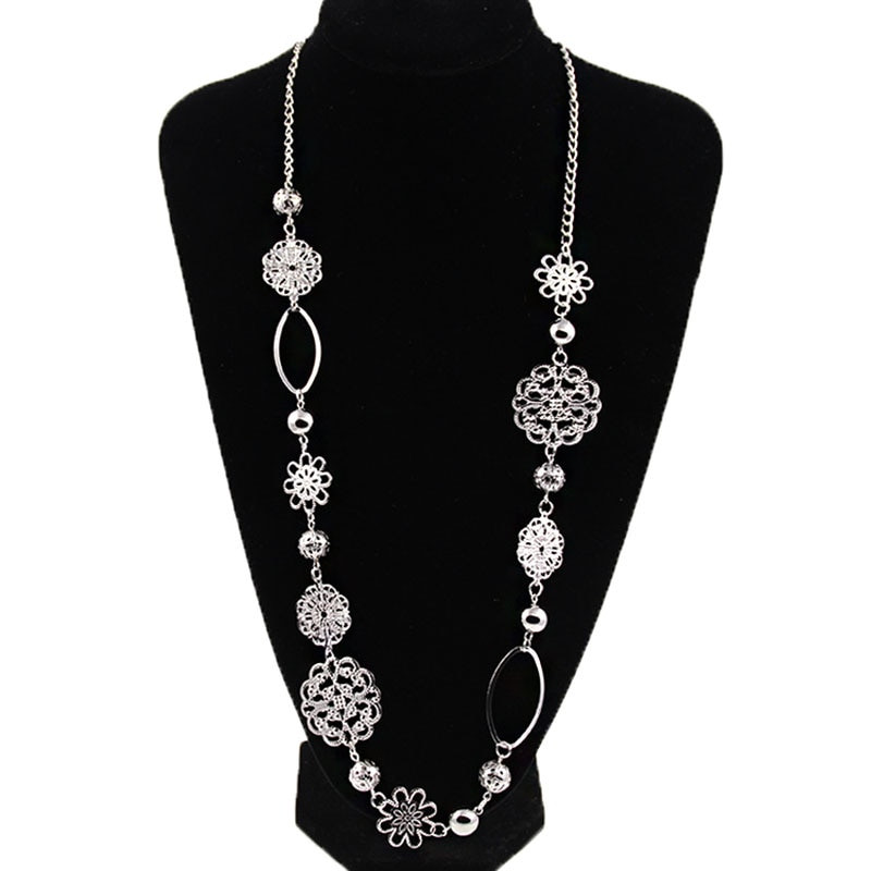 Long Pendant Necklaces
 Vintage fashion long necklaces for women Bohemian Jewelry