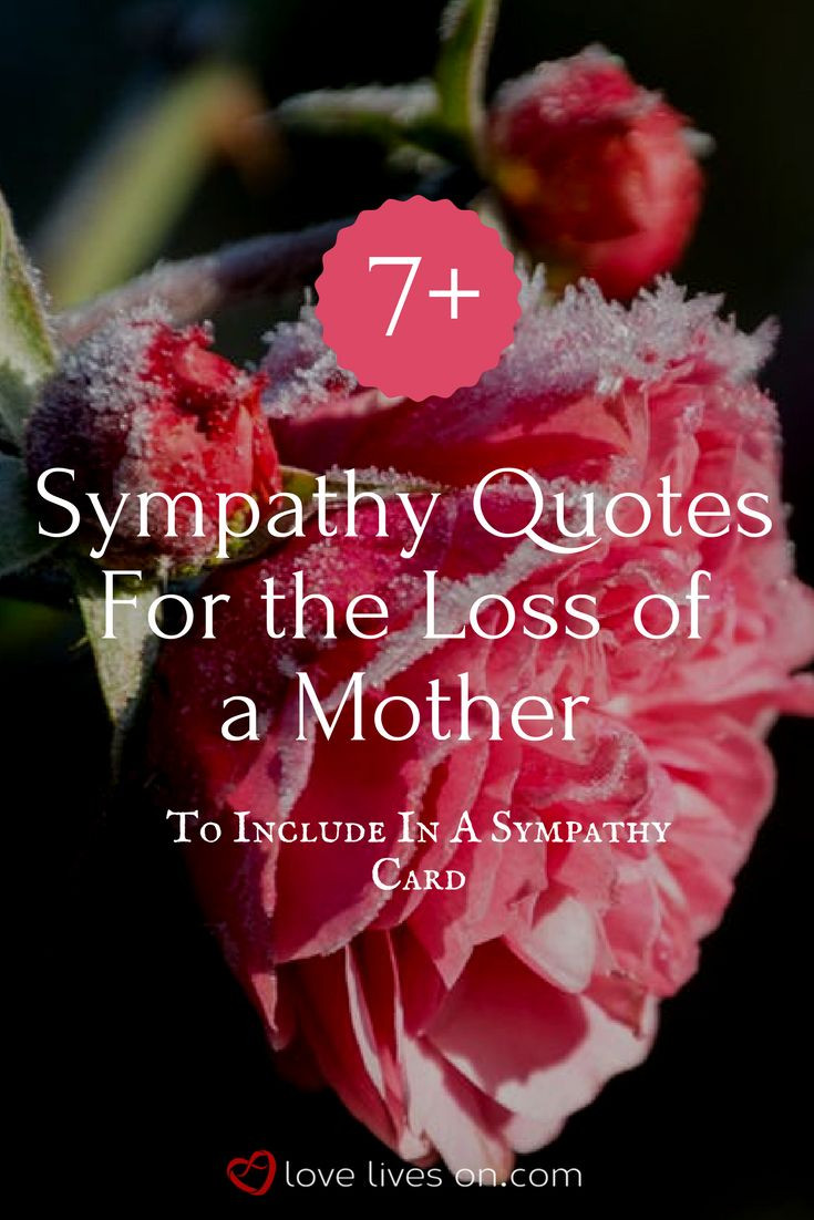 Loss Of A Mother Quotes
 98 best Sympathy Cards & Sympathy Quotes images on