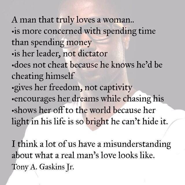 Love A Man Quotes
 When A Man Loves A Woman Quotes & Sayings