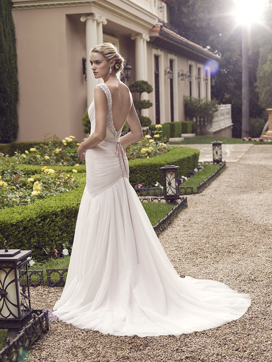 Low Back Wedding Gown
 Top Ten Low Back Wedding Dresses From Casablanca Bridal