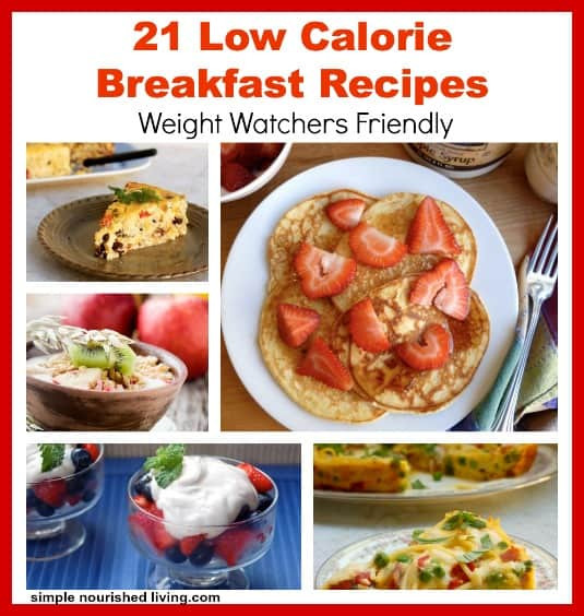 Low Calorie Brunch Recipes
 Low Calorie Breakfast Recipes with Weight Watchers Points