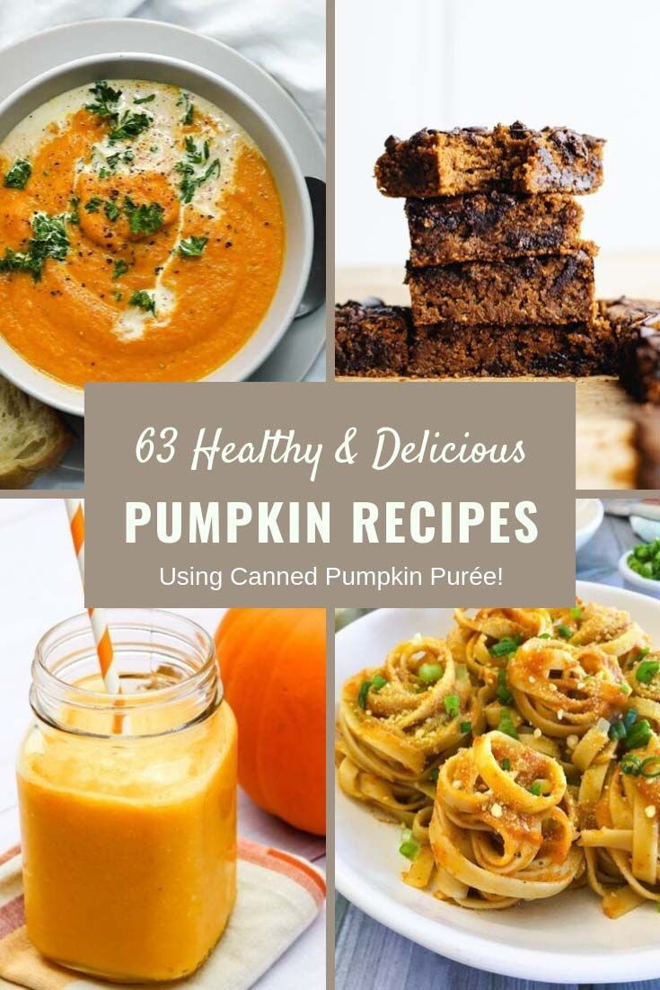 Low Calorie Canned Pumpkin Recipes
 63 Healthy And Delicious Recipes Using Pumpkin Puree