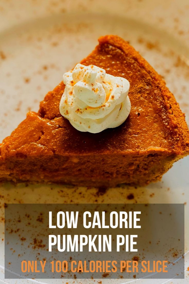 Low Calorie Canned Pumpkin Recipes
 Low Calorie Pumpkin Pie Recipe in 2020