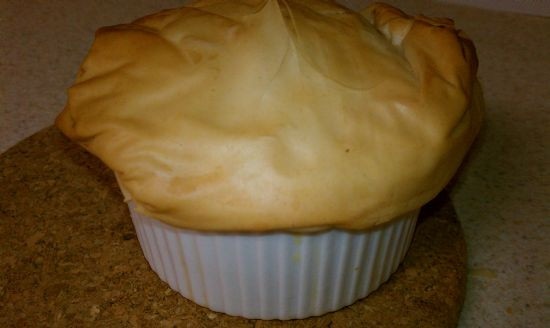 Low Calorie Chicken Pot Pie
 Low Calorie Chicken Pot Pie for 2 Recipe