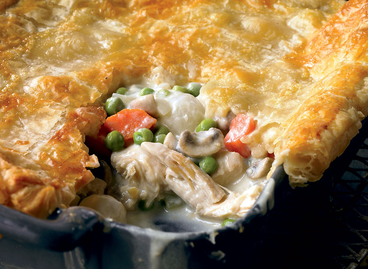 Low Calorie Chicken Pot Pie
 Healthier Classic Chicken Pot Pie Recipe