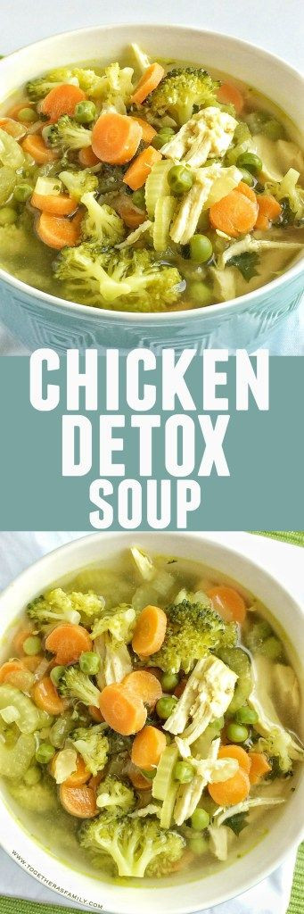 Low Calorie Chicken Soup
 This healthy and delicious chicken detox soup is a great