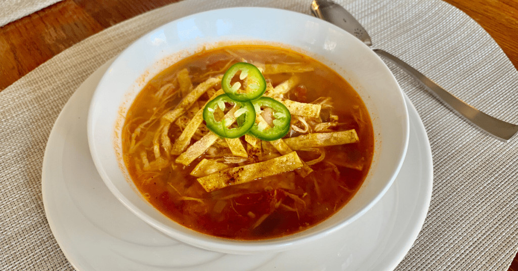 Low Calorie Chicken Soup
 A Noom nerd s low calorie chicken tortilla soup recipe