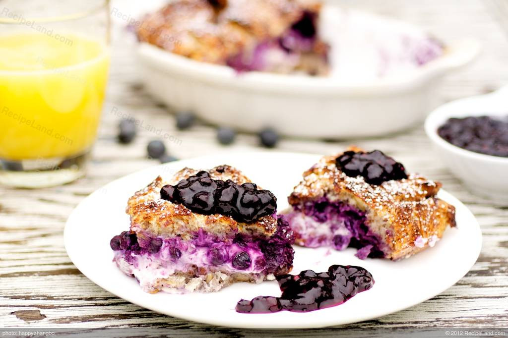 Low Calorie French Toast
 Blueberry French Toast Low fat Recipe
