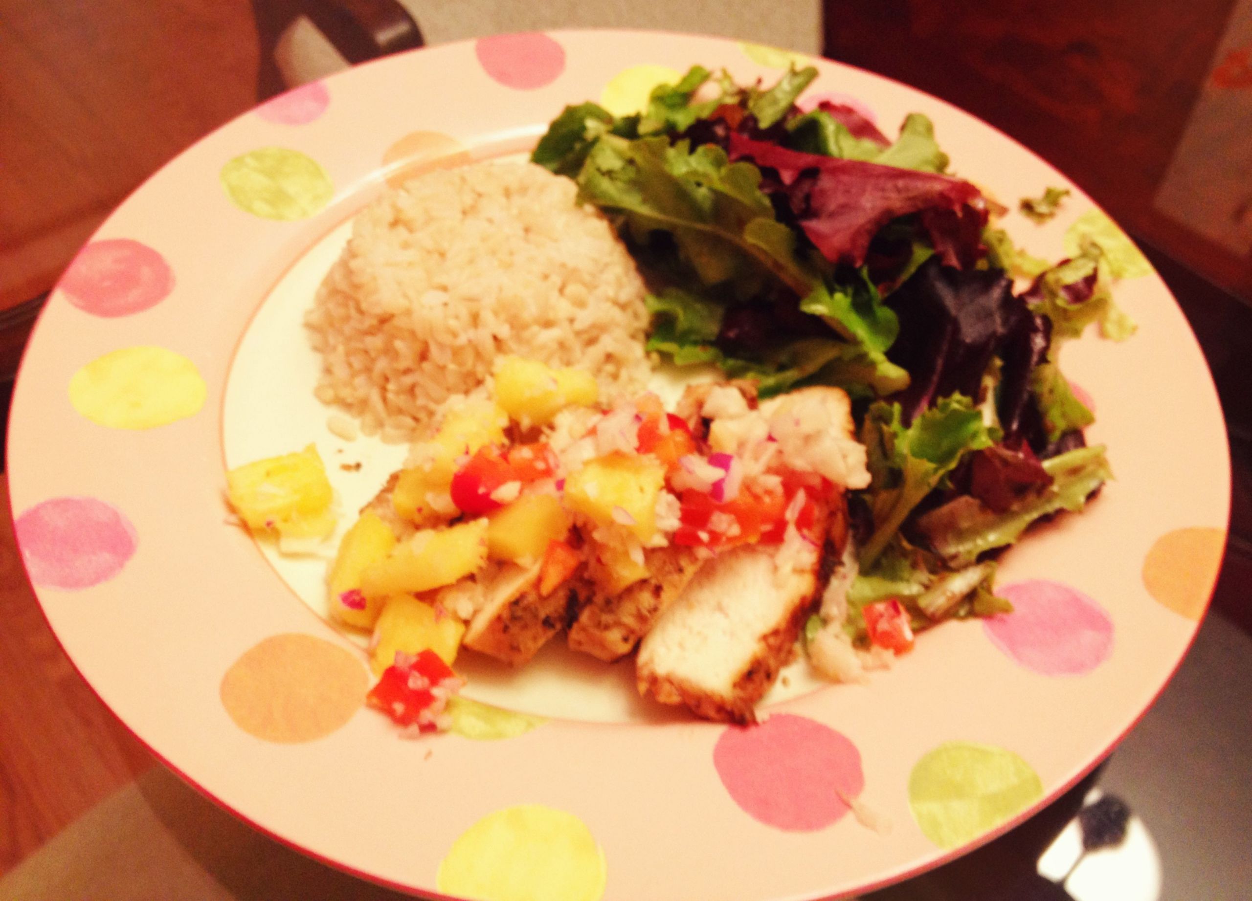 Low Calorie Grilled Chicken Recipes
 Grilled chicken w fresh pineapple relish that s soooo
