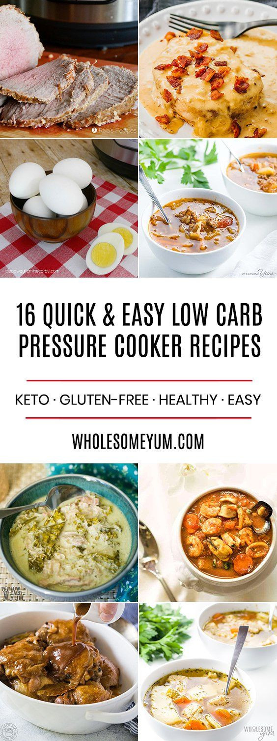 Low Calorie Pressure Cooker Recipes
 16 Low Carb Pressure Cooker Recipes for Fast & Healthy