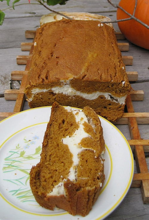 Low Calorie Pumpkin Bread
 Pumpkin & Cream Bread low calorie recipe